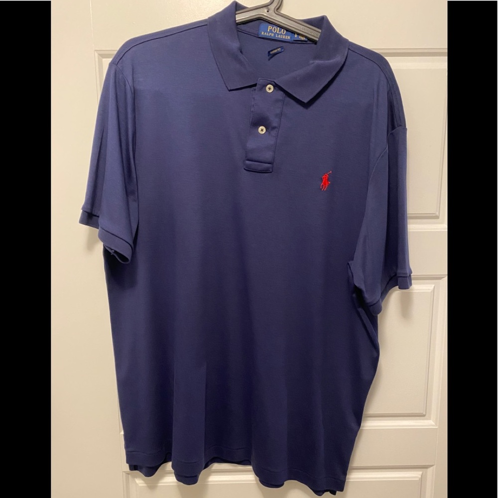 Polo chemise blue marine